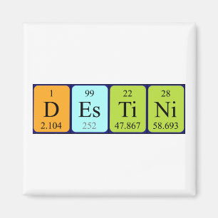 Destini Periodenmagnet-Magnet Magnet