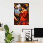 Destiny by John William Waterhouse Poster (Heimbüro)
