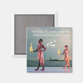 Destiny Chickens Magnet (Vorderseite/Rückseite)