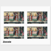 Destiny Highway Rechteckiger Aufkleber (Blatt)