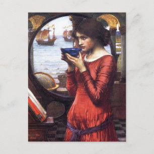 DESTINY JOHN WATERHOUSE HÜBSCH LADY ART POSTCARD POSTKARTE