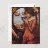 Destiny John William Waterhouse Postkarte (Vorne/Hinten)
