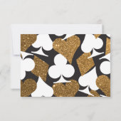 Destiny Las Vegas Wedding Antwort Imitats Gold Gli (Rückseite)