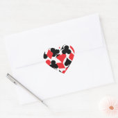 Destiny Las Vegas Wedding Heart Sticker (Umschlag)