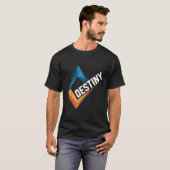 Destiny Motivational T-Shirt | Modern Geometric Gr (Vorne ganz)