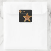 Destiny Stars Quadratischer Aufkleber (Tasche)