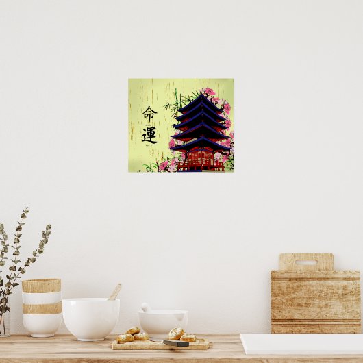 Destiny und Luck Poster (Küche)