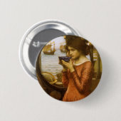 Destiny von John William Waterhouse Button (Vorne & Hinten)