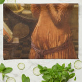 Destiny von John William Waterhouse Geschirrtuch (Gefaltet)