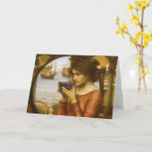 Destiny von John William Waterhouse Karte (Gelbe Blume)