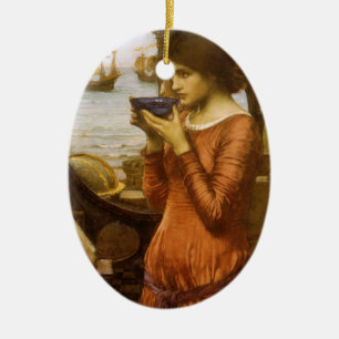 Destiny von John William Waterhouse Keramik Ornament