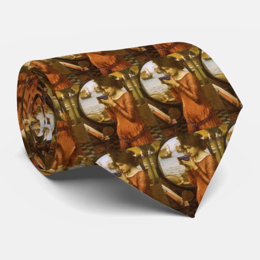 Destiny von John William Waterhouse Krawatte (Gerollt)