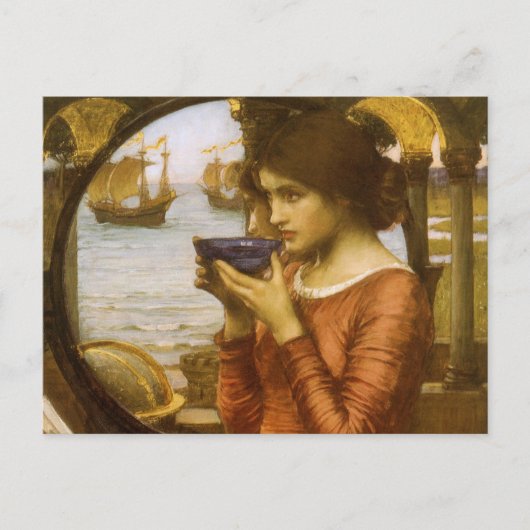Destiny von John William Waterhouse Postkarte (Vorderseite)
