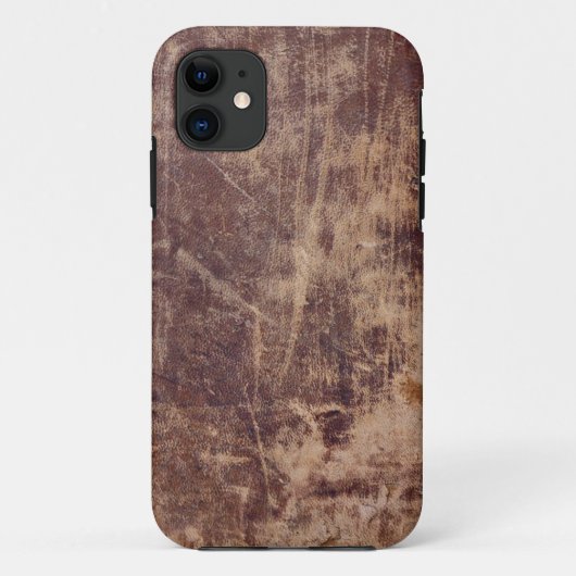 Destress Leather Case-Mate iPhone Hülle (Rückseite)