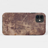 Destress Leather Case-Mate iPhone Hülle (Rückseite (Horizontal))