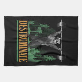 Destrominieren - Bären - Funny Workout Inspiration Küchentuch (Horizontal)