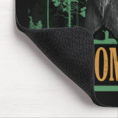 Destrominieren - Bären - Funny Workout Inspiration Mousepad (Ecke)