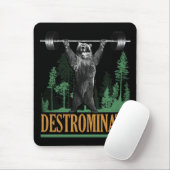 Destrominieren - Bären - Funny Workout Inspiration Mousepad (Mit Mouse)