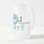 Destroy Covid19 Mattglas Bierglas (VorderseiteRechts)