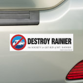 Destroy Rainier Autoaufkleber (Auf Auto)