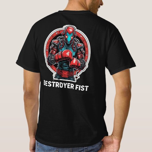 Destroyer fist T-Shirt (Rückseite)