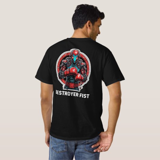 Destroyer fist T-Shirt (Schwarz voll)