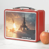 Destroyer Rocket Metall Brotdose (Beispiel)