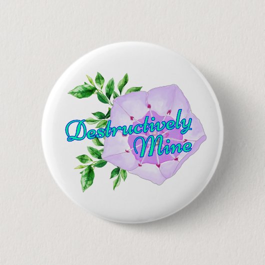 Destructively Mine Button (Vorderseite)