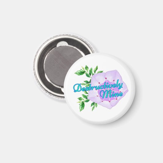 Destructively Mine Magnet (Vorderseite/Rückseite)