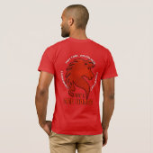 DET 1 CADRE RED HORSE T-Shirt (Schwarz voll)
