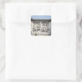 Detail aus dem Arch Constantine Quadratischer Aufkleber (Tasche)