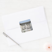 Detail aus dem Arch Constantine Quadratischer Aufkleber (Umschlag)