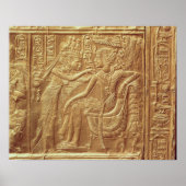 Detail aus dem kleinen Schrein von Tutankhamun Poster (Vorne)