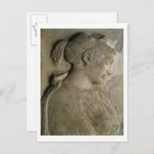 Detail aus der Stela von Philis, aus Thasos, c.5 t Postkarte (Vorne/Hinten)