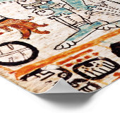 Detail aus einem Maya-Codex Poster (Ecke)