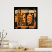 Detail aus einer Hochzeitskiste Poster (Küche)