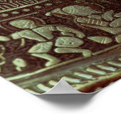 Detail aus einer Lampe, aus Ägypten, 1282 Poster (Ecke)