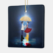 Detail aus "Lovestruck" Paarschirm Keramikornament (Links)