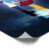 Detail aus "Lovestruck" Paarschirm Poster (Ecke)