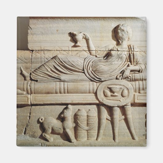 Detail aus Sarkophagen Magnet (Vorne)