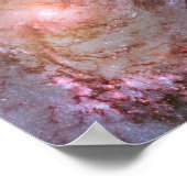 Detail aus Spiralgalaxie M83 Poster (Ecke)