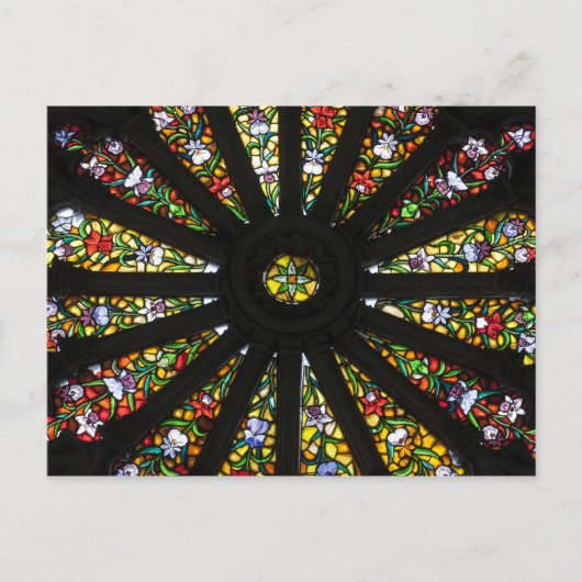 Detail aus verkettetem Glas Postkarte (Vorderseite)