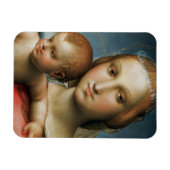 Detail aus<Virgin and Child>Rapha zugewiesen Magnet (Horizontal)