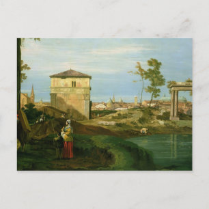 Detail "Capriccio with Motifs from Padua" Postkarte