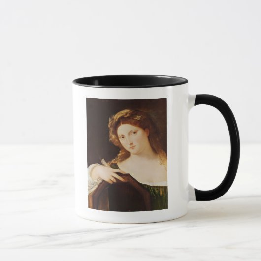 Detail der Allegorie der Eitelkeit Tasse (Rechts)