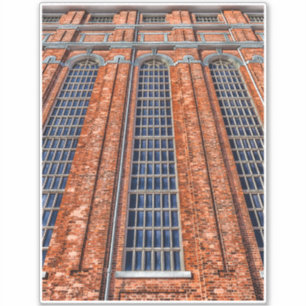 Detail der Architektur des Central Tejo in Lissabo Aufkleber