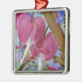 Detail der Blutungsherzen und Brunnera-Jack Ornament Aus Metall (Links)