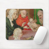 Detail der Darstellung im Tempel Mousepad (Mit Mouse)