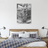 Detail der Dauer Leinwanddruck (Insitu (Schlafzimmer))