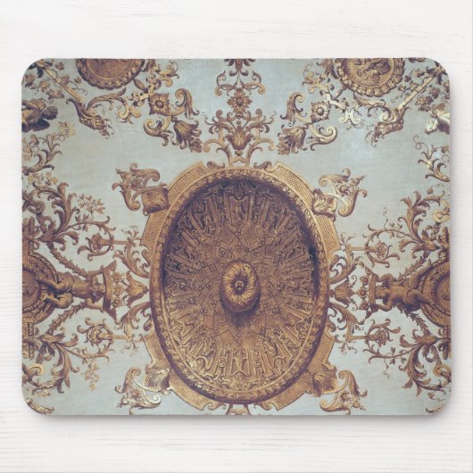 Detail der Decke im großartigen Salon Mousepad (Vorne)